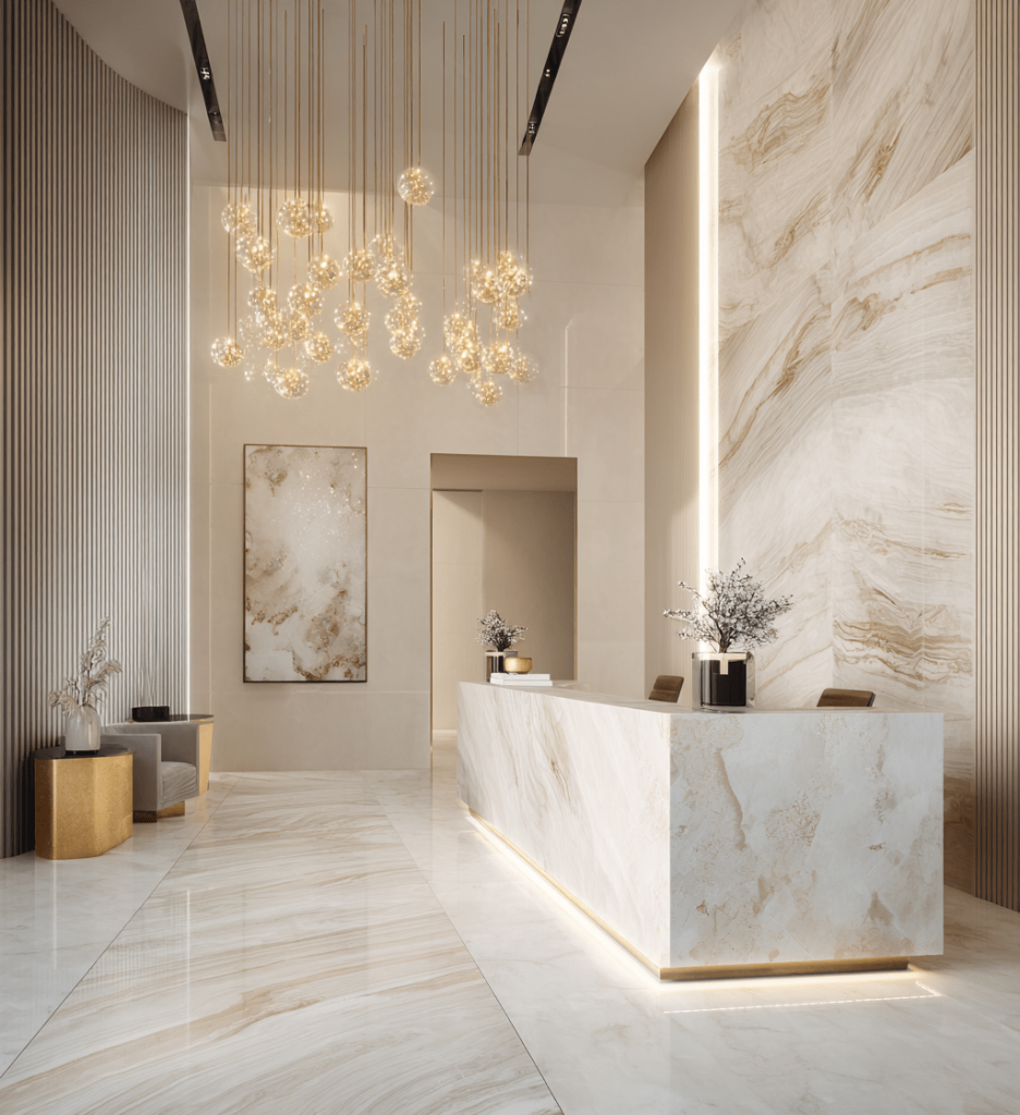 강남치과 데스크 내부